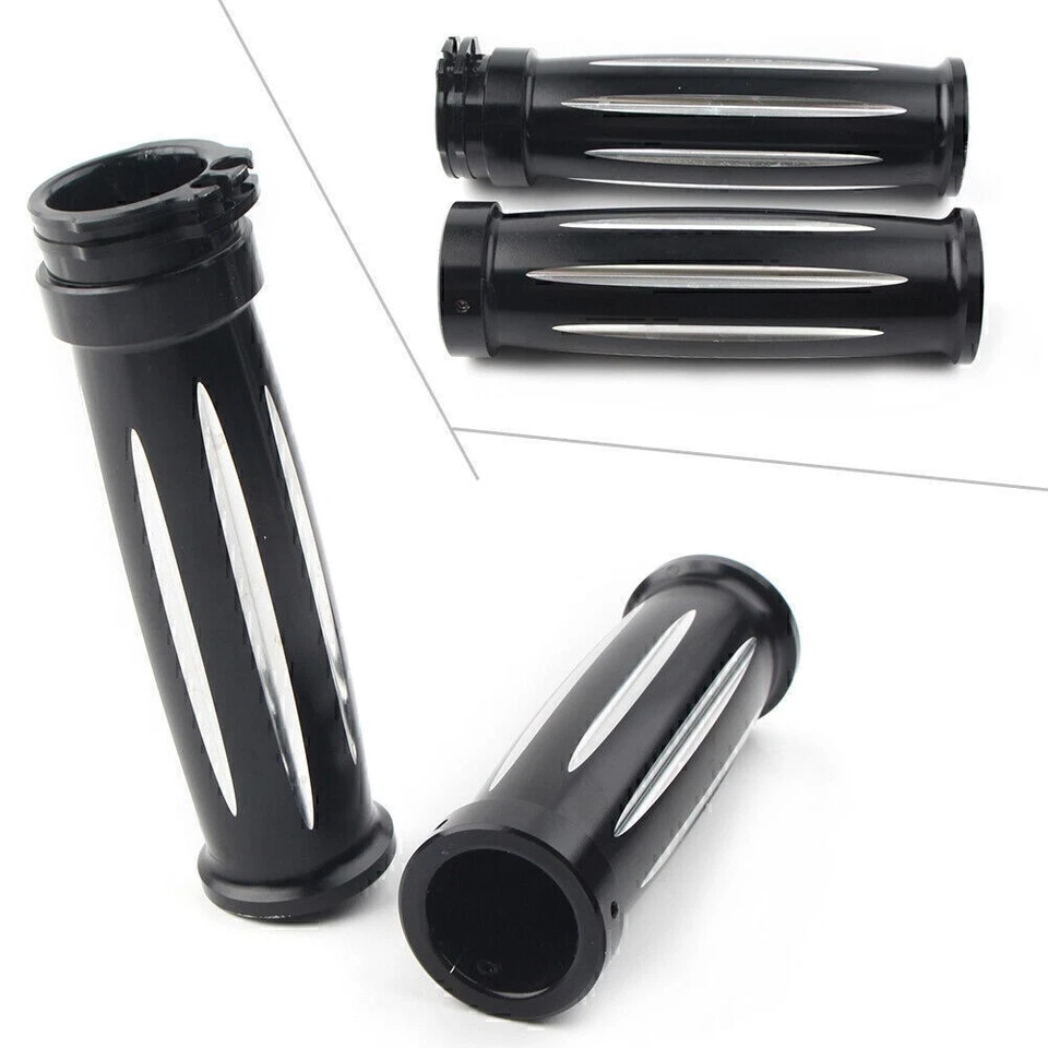 Empuñadura de manillar apta para Harley Sportster XL/XR Dyna Softail Touring 1996-2017 Foto 1 de 4