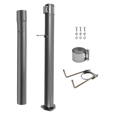 Kit de tubo silenciador 4" para Dodge Ram 2500 3500 6,7 L Cummins 2013-2017 Foto 1 de 4