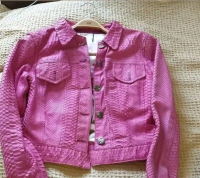 Jacke Pythonleder NP. 2.399,00€ Bruno Amaranti - Bild 1 von 4