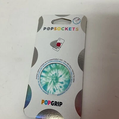 PopSockets Soporte de agarre para teléfono ESPUMA DE MAR REMOLINO POPGRIP PopSocket Parte superior intercambiable  Foto 1 de 2