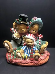 Vintage musical Bear Christmas decoration “We Wish You A Merry Christmas” - Picture 1 of 11