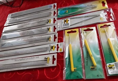 Stricknadeln Strumpfstricknadeln Rundstricknadeln Häkelnadel versch.Stärken  NEU - Bild 1 von 4