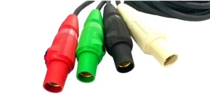 JUEGO DE BLOQUEO DE LEVA #2 Generador de entretenimiento Cable de alimentación Panel Colas 7’ FFFF - Imagen 1 de 1
