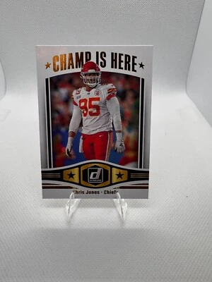 2023 Panini Donruss - Champ Is Here Chris Jones #CIH-16 - Image 1 of 2