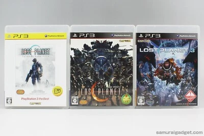 Lost Planet Extreme Condition & Lost Planet 2 + 3 (3Games) PS3 [Japan Import] - Image 1 of 4