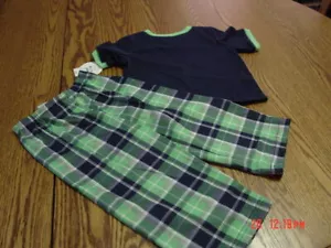 Infant Toddler Boys 2 piece Pajama Set Dinosaurs - Picture 1 of 3