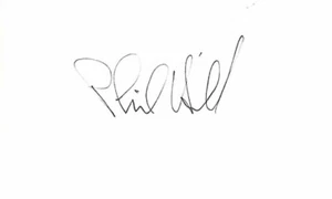 Phil Hill Signed Signed Auto Racing 3x5 inch Index Card - Formula One Died 2008 - Picture 1 of 2