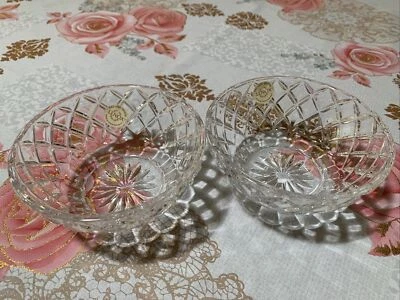 LENOX Crystal Diamond Bowl, Made in Czech Republic, Full Lead Crystal, Set Of 2 - Image 1 of 4