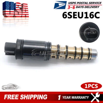 Электронный клапан компрессора кондиционера 6SEU16C для Toyota Camry RAV4 2.4 CV47 2007-2009 - Изображение 1 из 4