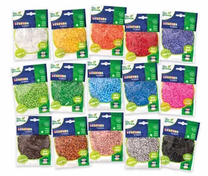 Playbox Bügelperlen 'Go Green' (aus Zuckerrohr) 1000 Stück midi in Einzelfarben - Bild 1 von 16