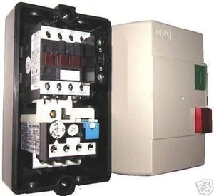 START STOP BOX CONTACTOR OVERLOAD 4.5-6.5A 120V POLY ENCLOSURE UP TO 575V 12Hp  - Picture 1 of 1