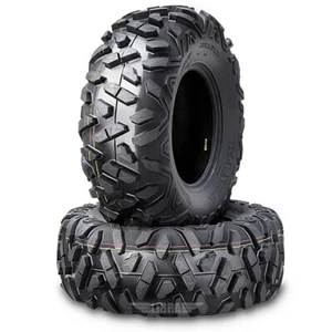 (2) 26x9-12 ATV Front Tire Set for 15-16 Bennche Cowboy 400 - Picture 1 of 6