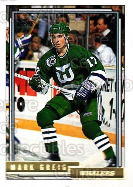 1992-93 Topps Gold #175 Mark Greig - Image 1 of 1