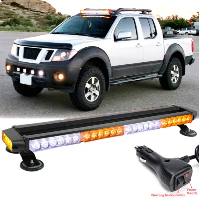 Barra de luz estroboscópica de emergencia 54LED advertencia techo doble lado para Nissan Frontier Foto 1 de 4