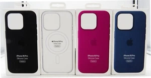 Coque souple en silicone véritable Apple avec MagSafe pour Apple iPhone 16 Pro 6,1" - Photo 1 sur 19