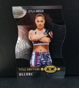 2022 Upper Deck Allure AEW Title Ambitions Leyla Hirsch #TA-16 - Picture 1 of 2