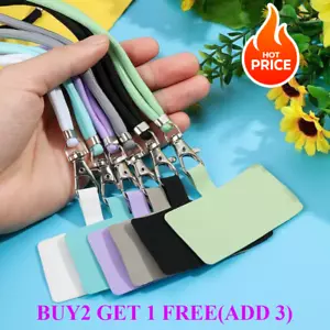 Smartphone Rope Anti-lost Mobile Phone Lanyard Neck Strap Universal UK B - Picture 1 of 28