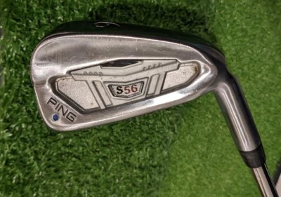 Ping S56 Blue Dot 6 Iron Steel Stiff Flex Golf Pride Blue Tour Wrap KBS 120 FLT - Image 1 of 4