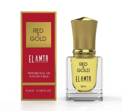 EL AMIR Parfümöl RED & GOLD 5 ml Orientalisch & Arabisch *Misk Amber Oudh Musk*