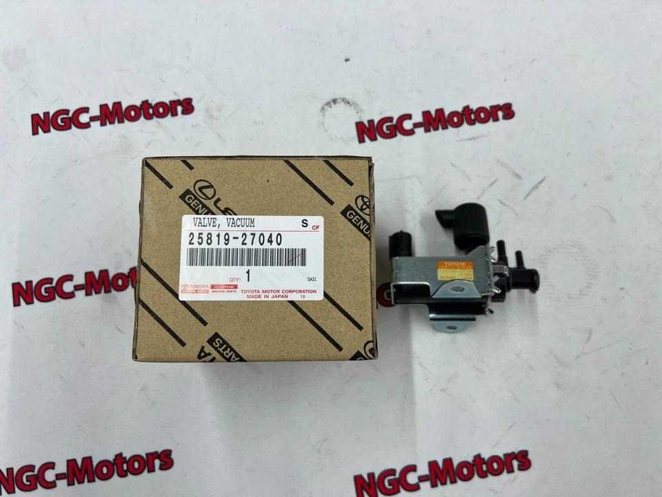 TOYOTA ПОДЛИННЫЙ КЛАПАН В СБОРЕ ВАКУУМНЫЙ РЕГУЛЯТОР RAV4 1CDFTV 25819-27040 OEM новый - Изображение 1 из 4
