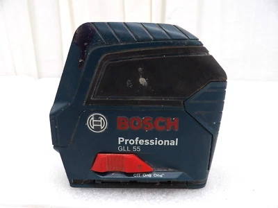 Nivel láser autonivelante Bosch GLL55 Cross Line - vidrio roto Foto 1 de 4