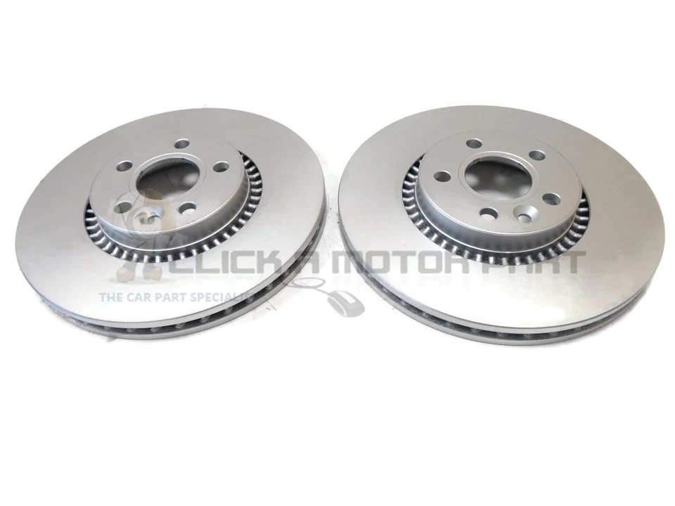 VOLVO XC70 2007-2016 FRONT 2 BRAKE DISCS SET VENTED 316MM (CHECK DISC SIZE) - Image 1 of 1