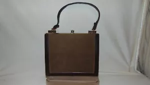 BOLSO DE COLECCIÓN MARRÓN CUERO SINTÉTICO - Imagen 1 de 11