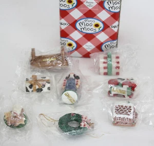 Enesco MARY's MOO MOOs NAVIDAD MINI ACCESORIOS 143073 1995 De colección con Caja - Imagen 1 de 4