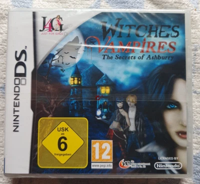 Witches & Vampires: The Secrets of Ashburry (Nintendo DS, 2009) NEU OVP - Bild 1 von 2