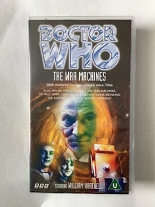 Doctor Who: The War Machines (VHS/H, 1997) William Hartnell - Imagen 1 de 10