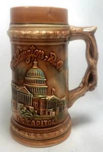 Vintage Stein / Mug,  Washington DC, U.S. Capitol, by Capsco Capital Souvenir  - Picture 1 of 8