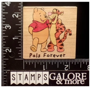 Estampillas de goma All Night Media personajes de Pooh 997-FD07 PALS FOREVER TIGGER #T28 - Imagen 1 de 2