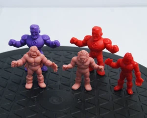 MUSCLE Hombre Años 80 M.U.S.C.L.E. Carne Kinnikuman, Gerónimo Rojo + 2 HÉROES de Wendy - Imagen 1 de 4