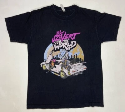 Camiseta Lil Uzi Vert Vs The World Gráfica Mujer Pequeña Negra Manga Corta Música Foto 1 de 4