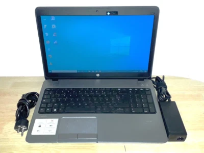 PC PORTABLE HP PROBOOK 455 G1 @ 15,6" WINDOWS10 OFFICE BATTERIE OK - CHARGEUR - Photo 1/4