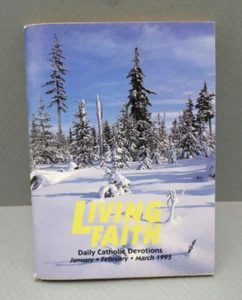 Living Faith Daily Catholic Devotions January - February - March 1995 Small - Picture 1 of 5