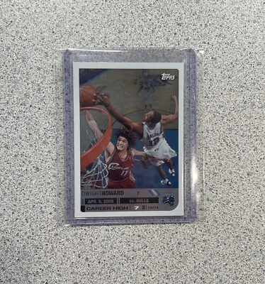 2005-2006 Topps Big Game Basketball #81 Dwight Howard /179 Magic Lakers RARE - Image 1 of 2