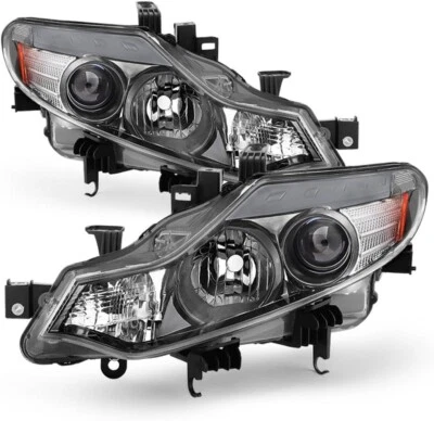 适用于 2009 - 2014 年日产 Murano 车头灯前照灯总成卤素左 + 右 — 第 1/4 张图片