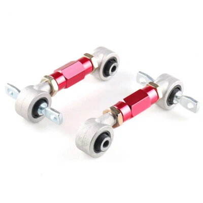 Brazo de inclinación de control de suspensión trasera ajustable rojo para Honda Civic Racing 92-00 Foto 1 de 4