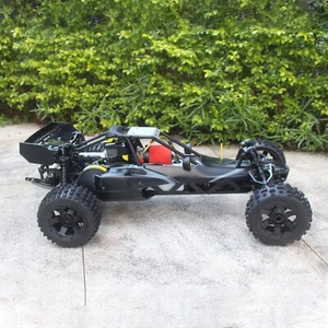 1/5 Scale Rovan RC 29cc Gas Gasoline Baja Remote Control 5B Black NewxamD - Picture 1 of 10