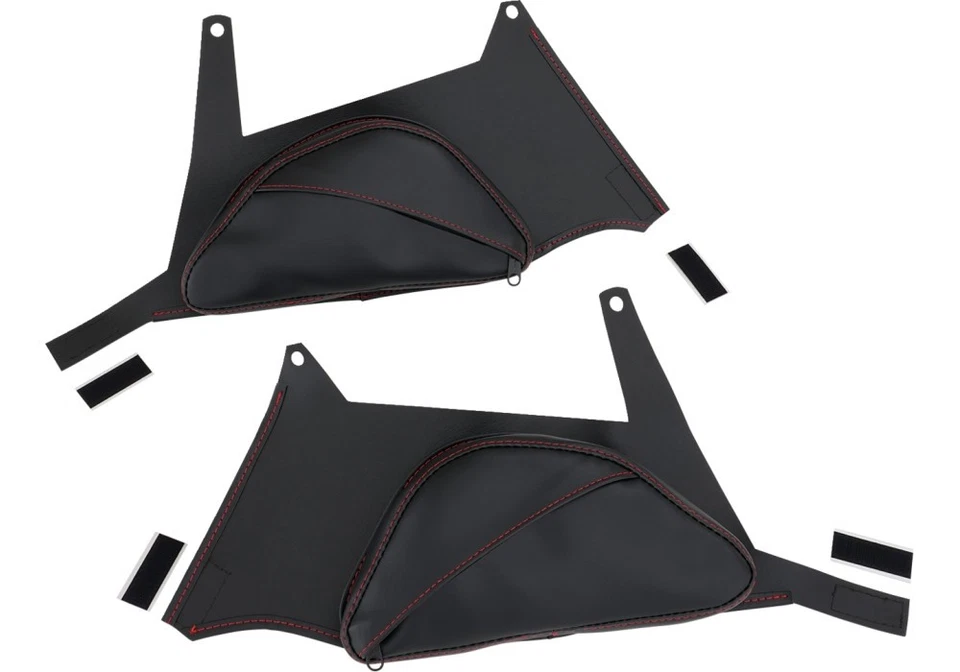 Bolsas de tanque de doble cara cromadas Show #H40-401CRED Foto 1 de 1