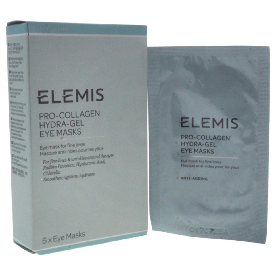 3 Pack Pro-Collagen Hydra-Gel Eye Mask by Elemis for Women - 6 Pc Mask - Image 1 of 1