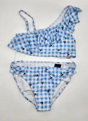 Traje de baño Tommy Filfiger para niña 2 piezas azul/blanco talla L 12-14 años nuevo con etiquetas Foto 1 de 4