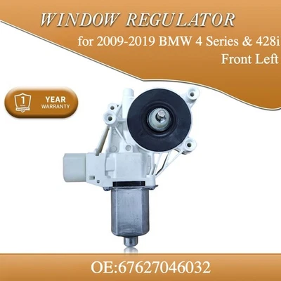 Motor de ventana eléctrica delantero izquierdo para BMW Serie 4 2009-2019 y 428i 67627046032 Foto 1 de 4