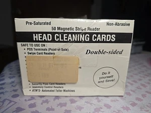 Zebra Print Head Cleaning Swabs and Magnetic Stripe Reader head cleaning cards - Afbeelding 1 van 3