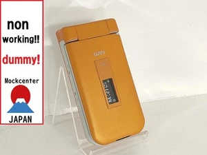 【Factice !】 TOSHIBA W51T (couleur orange) au-japon téléphone portable qui ne fonctionne pas - Photo 1 sur 3