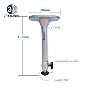 Staffa portatile 360° in alluminio per proiettore a parete o soffitto, max 2kg - Imagen 1 de 16