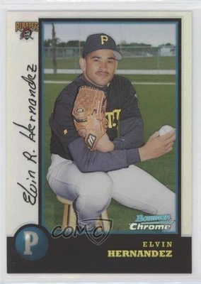1998 Bowman Chrome Refractor Elvin Hernandez #346 - Image 1 of 2
