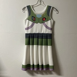 Buzz Lightyear Dress Girls Dress Up Toy Story Cosplay Size Large 10/12 - Picture 1 of 6
