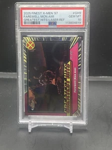 2025 Topps Chrome Finest X-Men ‘97 Greatest Hits Farewell Mon Ami /199 - Picture 1 of 2